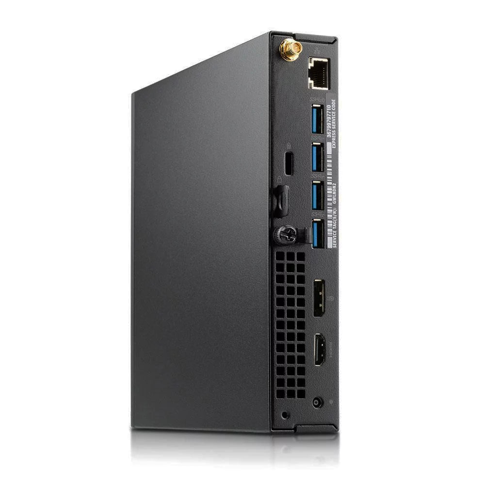 Restored Dell Optiplex Micro PC Intel i5-7500T 2.7Ghz 8GB DDR4 128GB SSD Win 10 Pro J5786