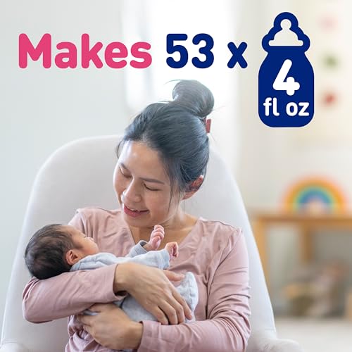Baby Formula, Added Rice Starch, DHA, Probiotics, 30.4 Oz Box, 4 Count X45262