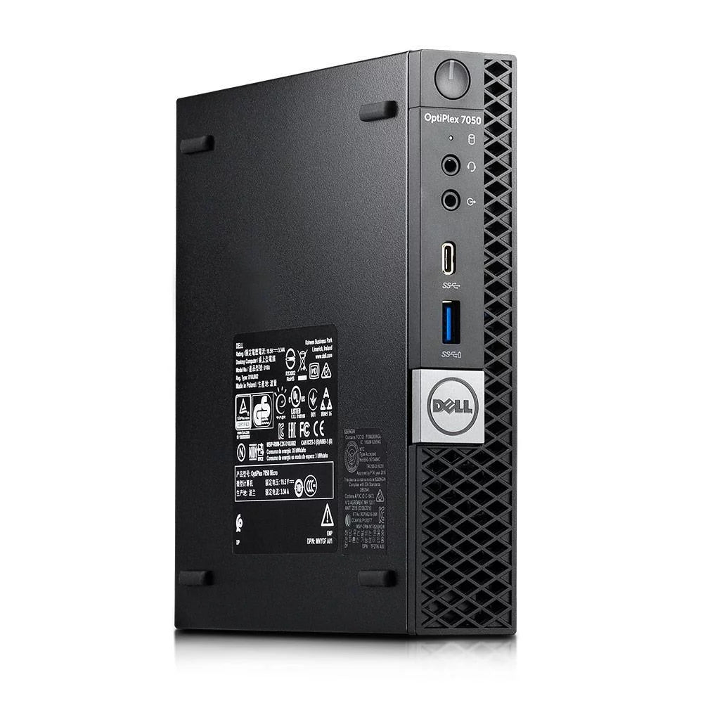 Restored Dell Optiplex Micro PC Intel i5-7500T 2.7Ghz 8GB DDR4 128GB SSD Win 10 Pro J5786