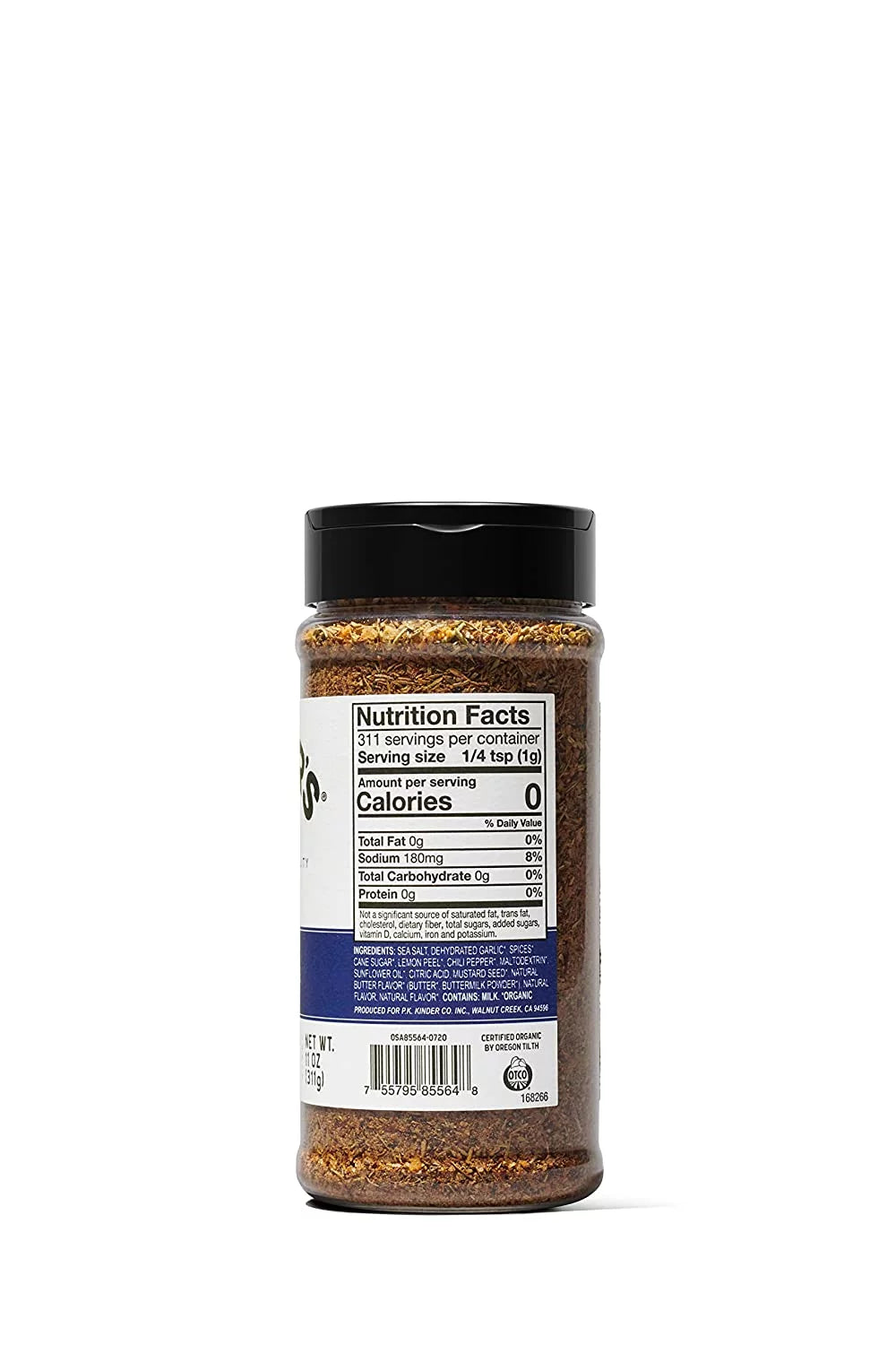 Organic Prime Rib Rub 11 oz. N55979