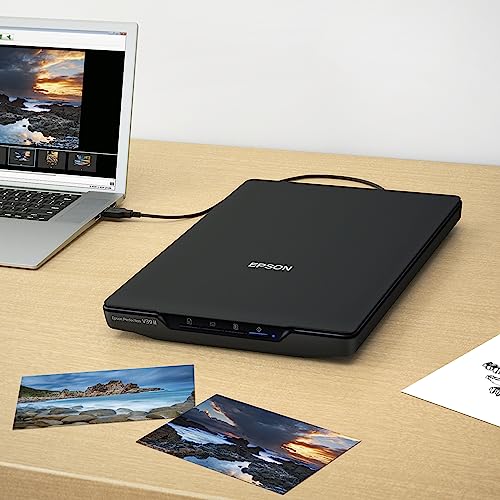 Black Flatbed Scanner 4800 dpi Optical Resolution G62549
