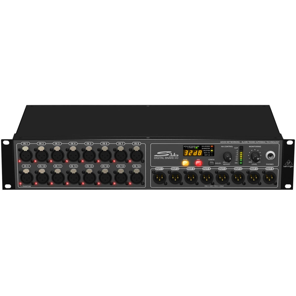 Audio input/output box Q614