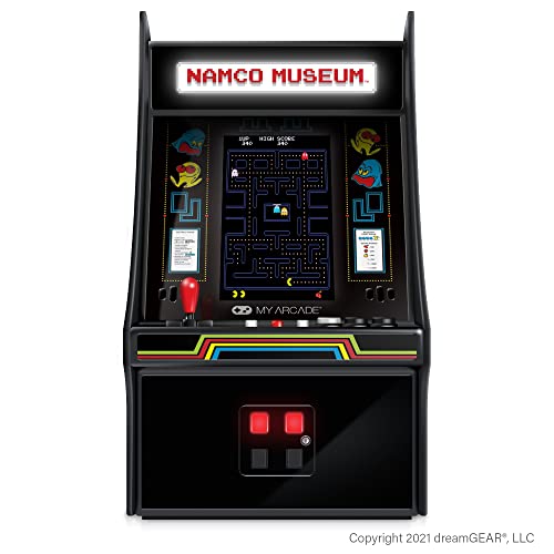 10 Inch Mini Arcade Machine Cabinet with 35 Retro Games N52300