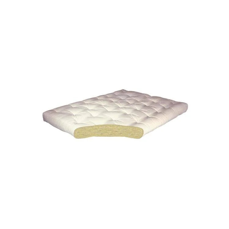 Twin Futon Mattress Tan Microfiber A45423