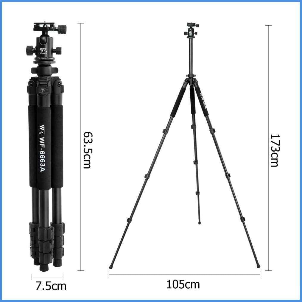173cm Professional Ball Head Tripod A554