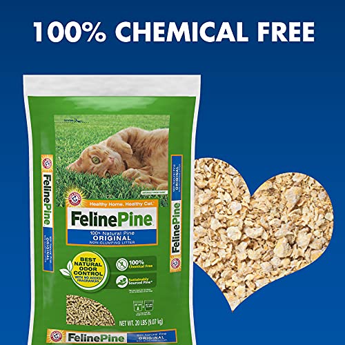 100% Natural Cat Litter, 20Lb N68217