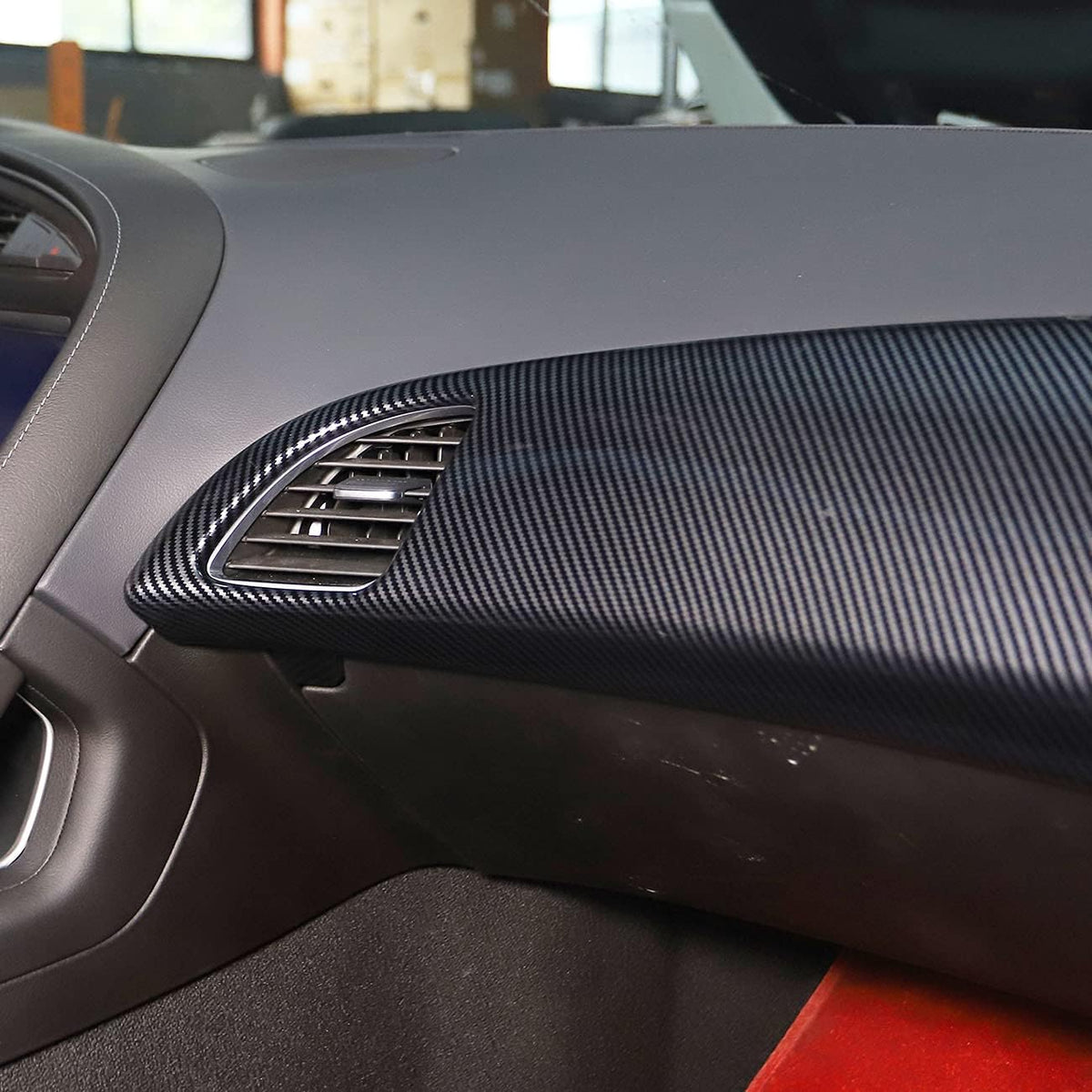 Carbon Fiber Dashboard Panel Cover D710