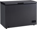Chest Deep Freezer, 10 Cu. Ft. Capacity, Removable Vinyl Coated Wire Basket D818
