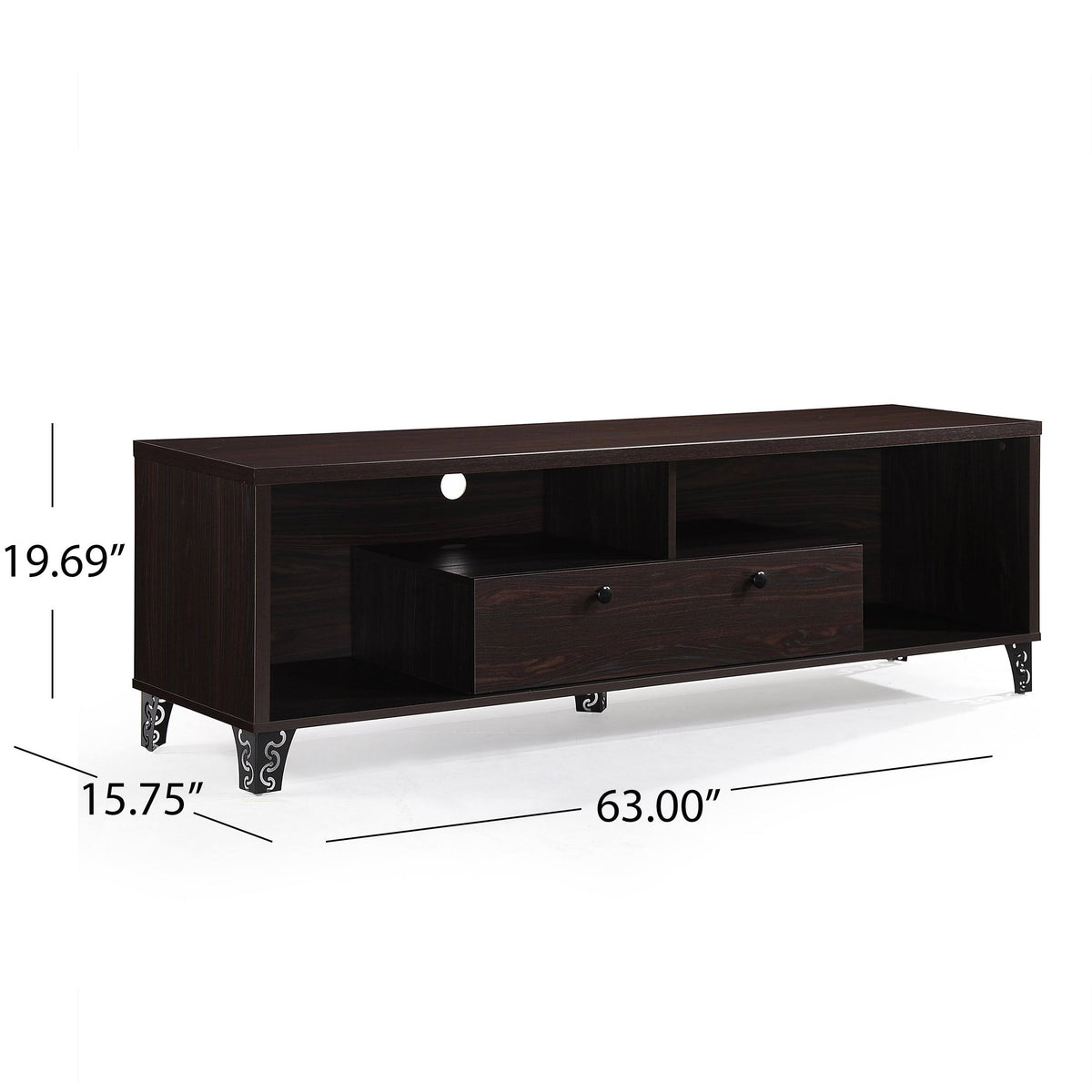 2 Piece TV Stand & Bookcase Set Q760547