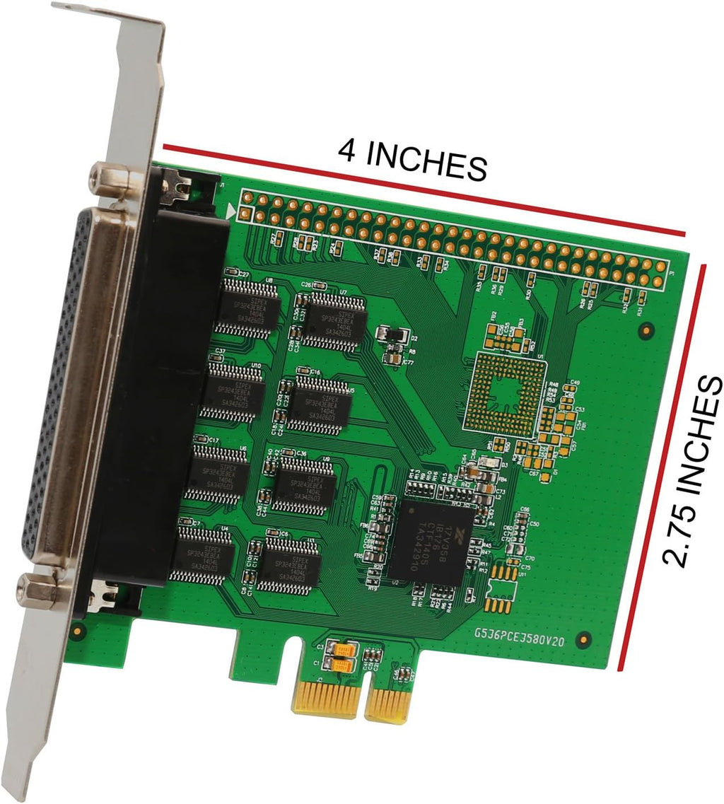 8 Port PCI-Express Serial Card N9614