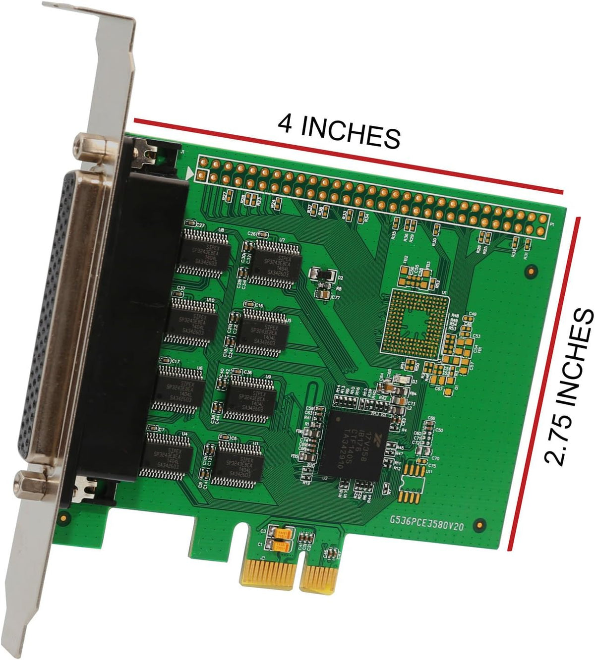 8 Port PCI-Express Serial Card N9614