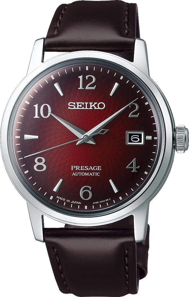Red Dial Automatic Men's Watch I8341