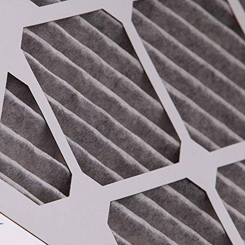 14x25x1 MERV 12 Pleated Carbon AC Furnace Air Filters 12 Pack S1506