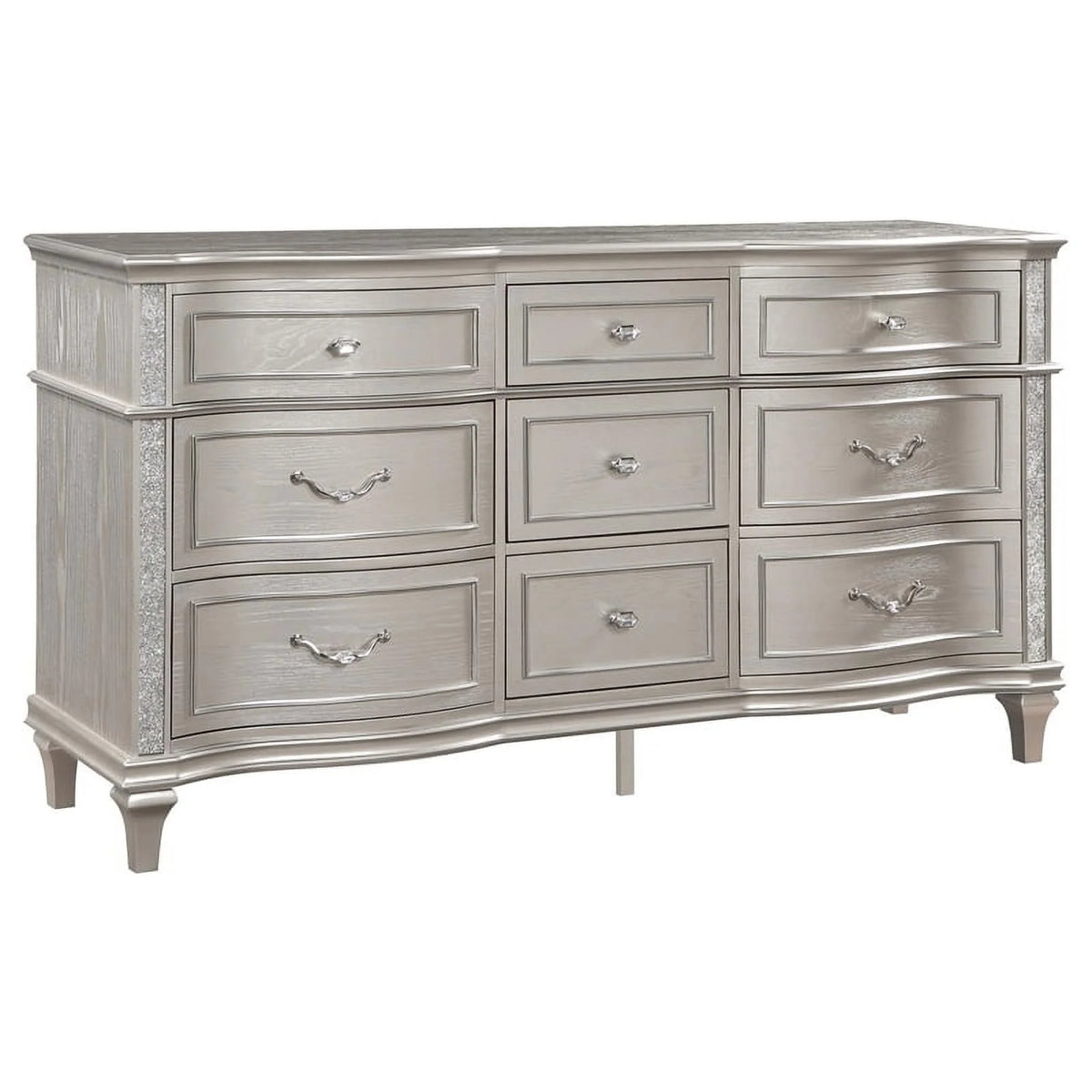 5-piece Wood Eastern King Bedroom Set Y668