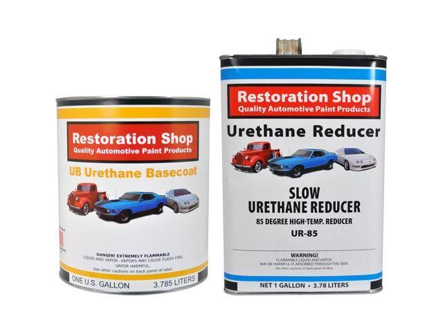 Silver Slow Gallon Auto Paint Kit Urethane Basecoat Clearcoat E33684