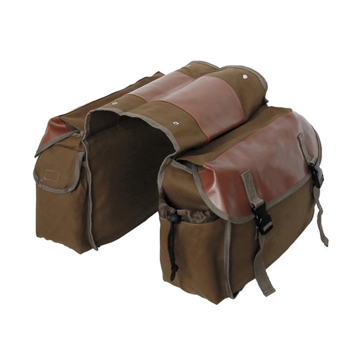 Large Capacity Canvas Waterproof Motorcycle Saddle Bag I250