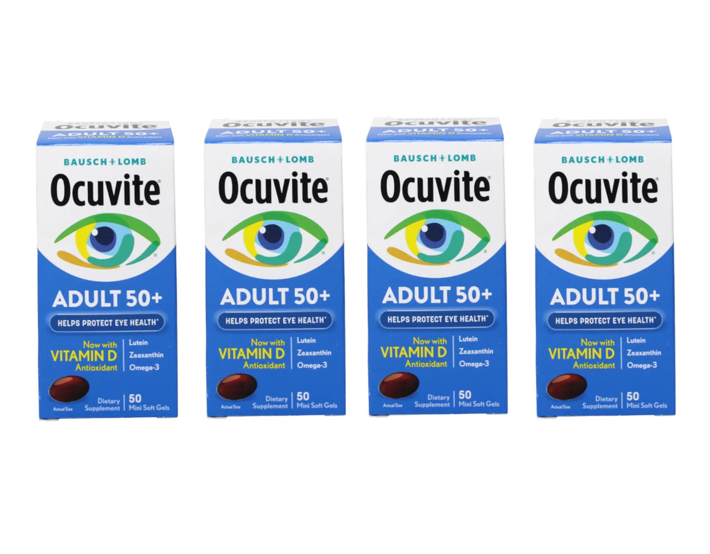 50 ea Pack of 4 Eye Vitamin Softgels E6258