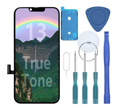 iPhone 11 Screen Replacement Kit LCD Digitizer Front Glass with Frame Assembly Set, 6.1 Inch Q17175