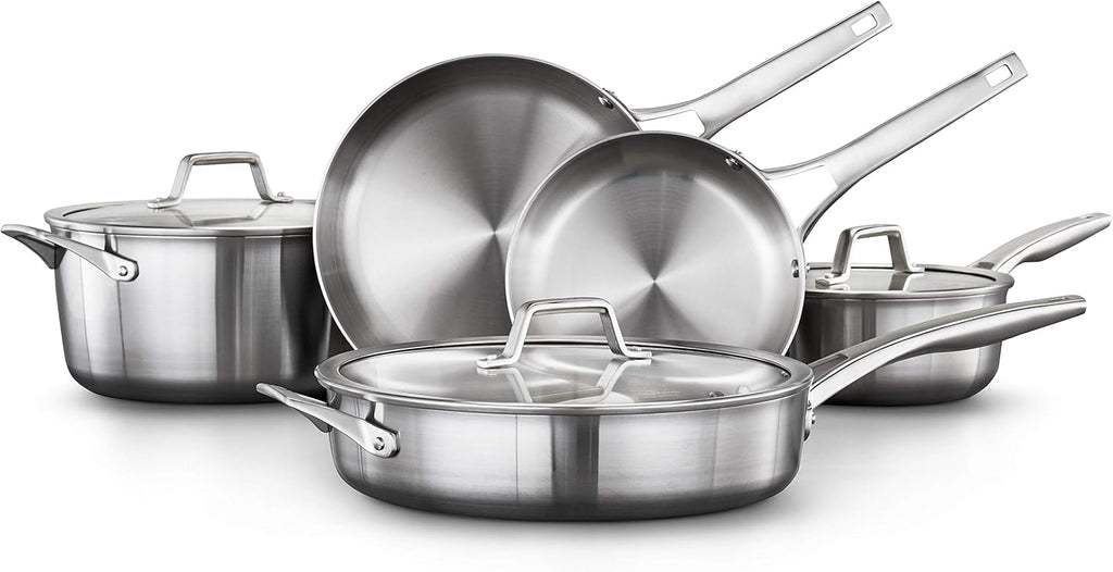 Stainless Steel 8-Piece Cookware Set D399