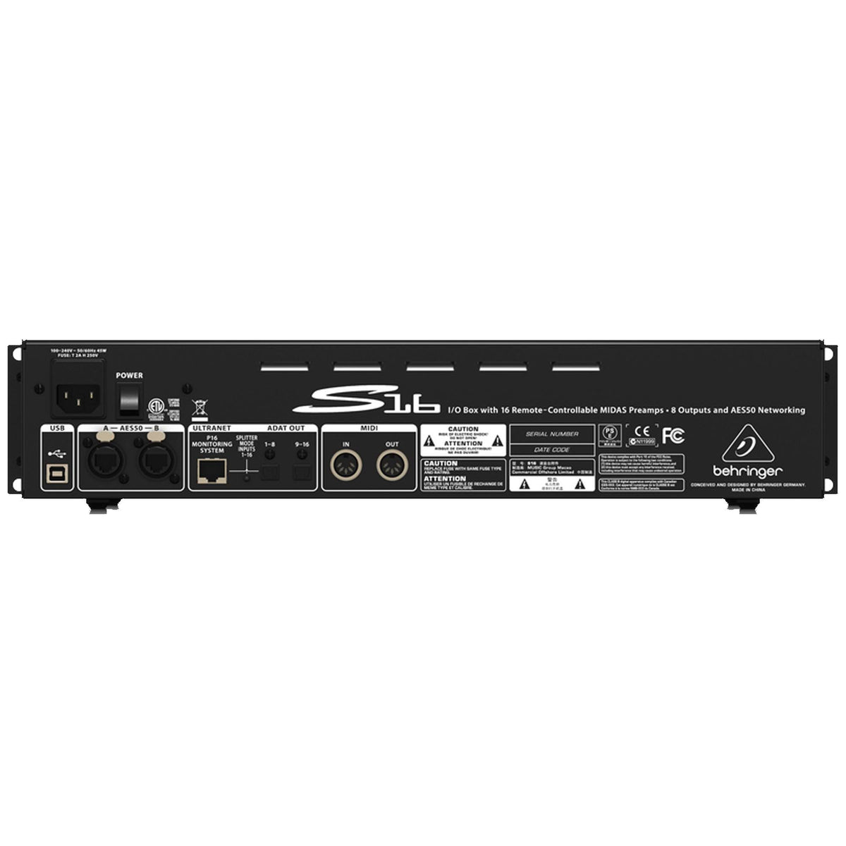 Audio input/output box Q614