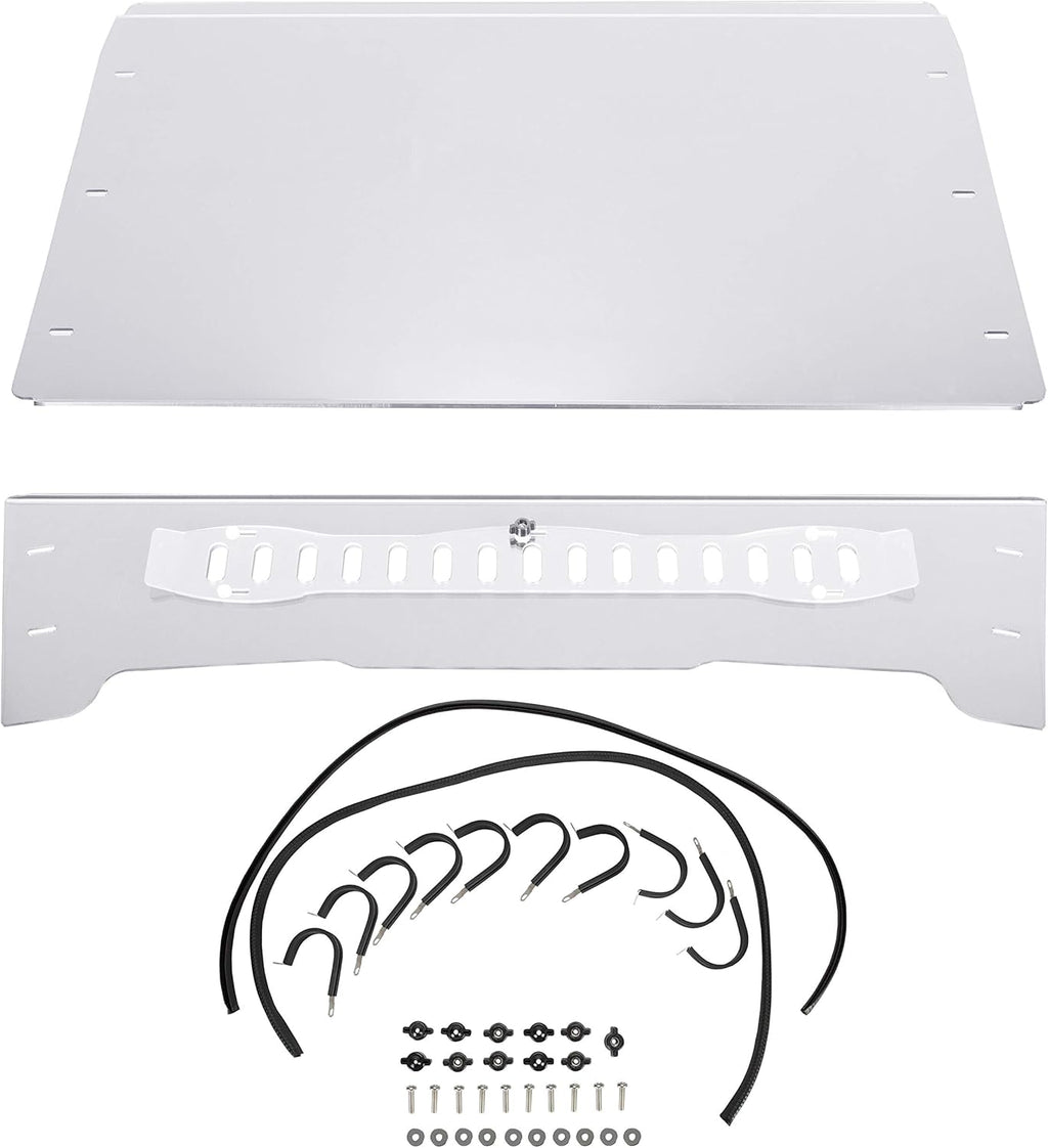 Front Vented Scratch Resistant Windshield X3422