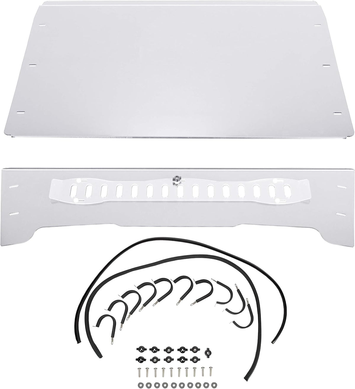 Front Vented Scratch Resistant Windshield X3422