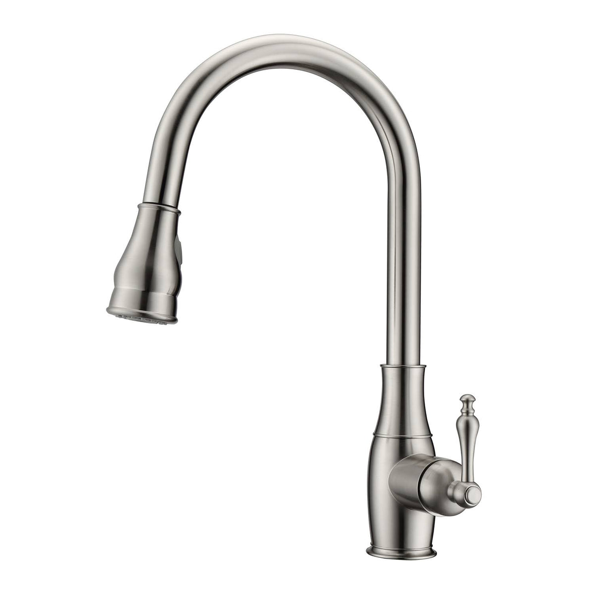 Brushed Nickel Pull-Out Kitchen Faucet T67071