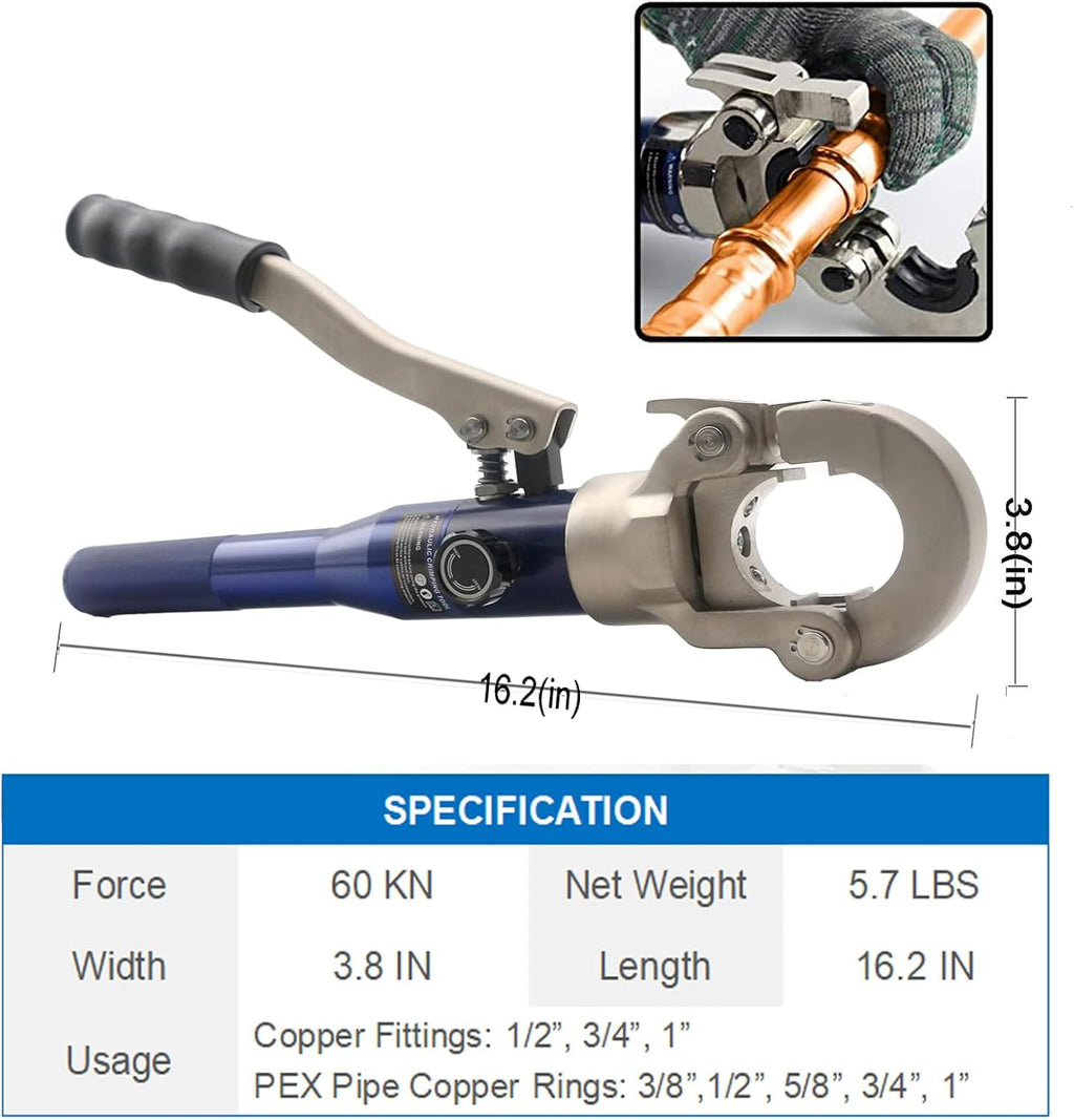 Copper Press Tool Pipe Crimping Tool V899787