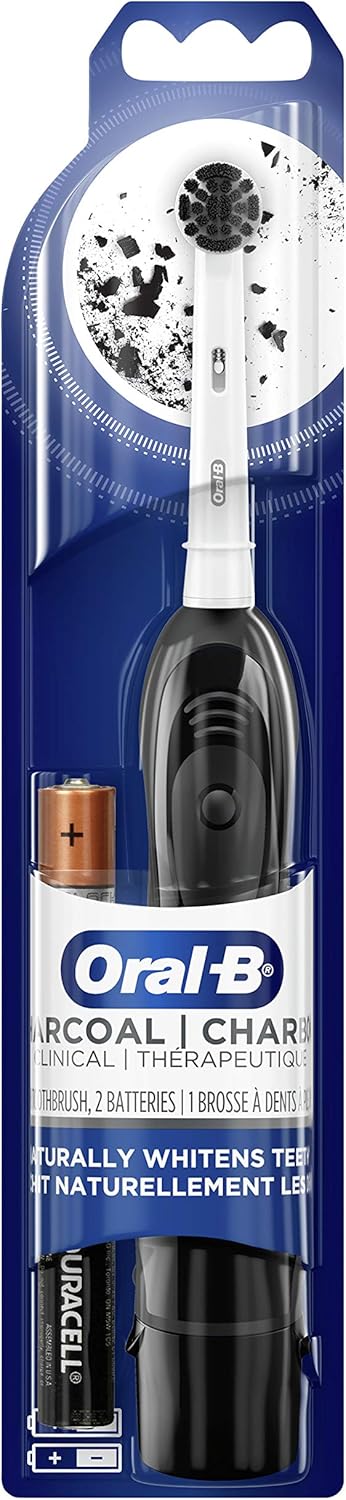 Clinical Charcoal Battery Powered Toothbrush C147