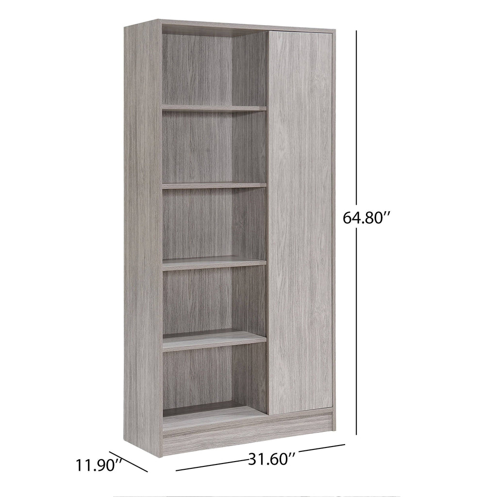 2 Piece TV Stand & Bookcase Set Q760547