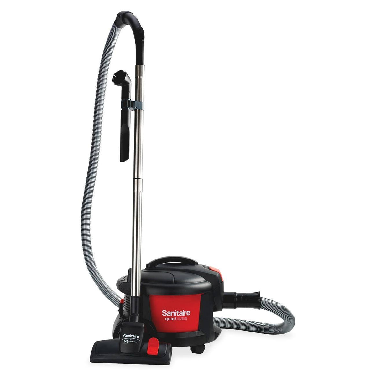 Red Black Canister Vacuum P49314