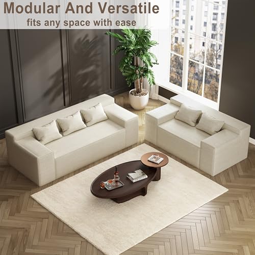 Grey Loveseat with 2 Pillows G908195