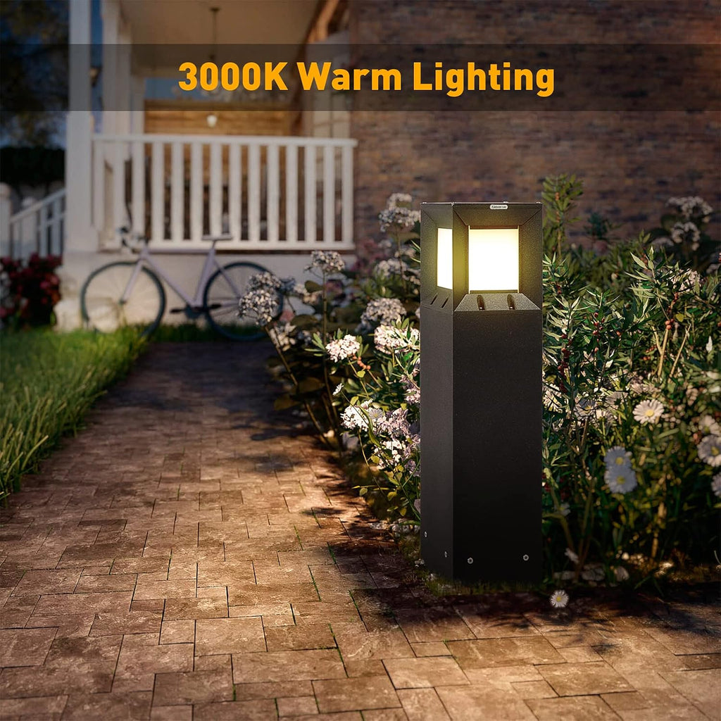 32 Inches Outdoor Bollard Light with IP54 Waterproof LED Lighting P2844