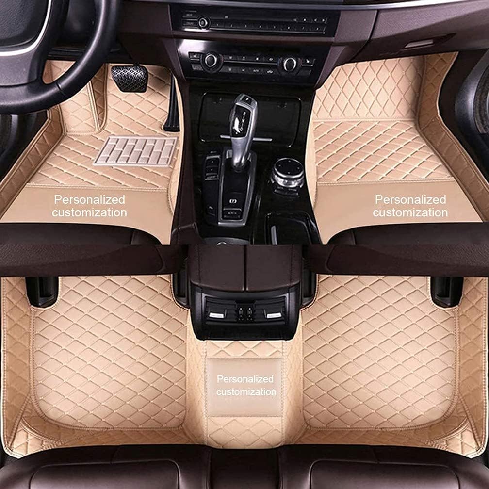 Red Waterproof Non-Slip Full Coverage Car Floor Mats M48524