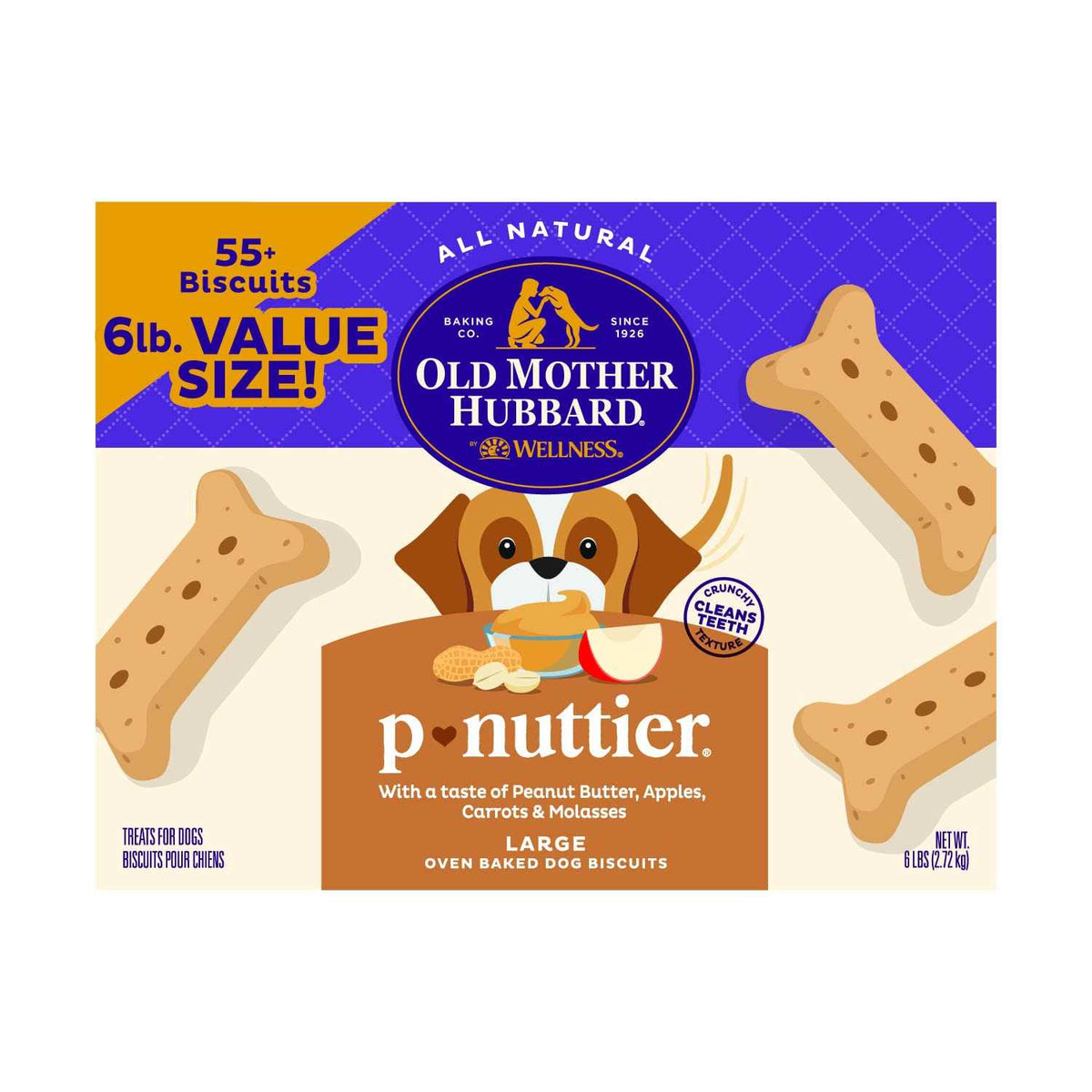 Natural Large Biscuits Dog Treats P91614