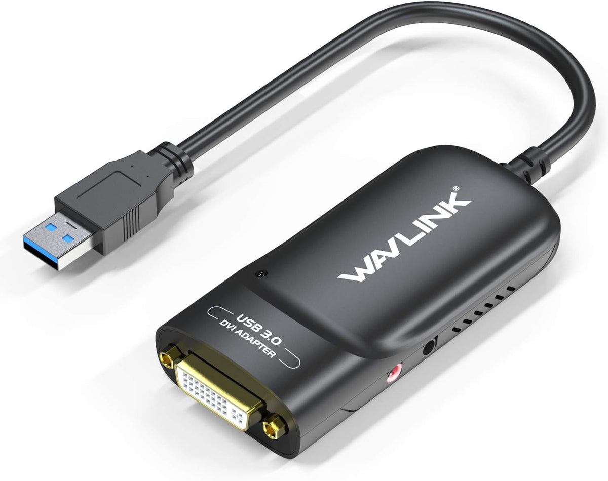 USB 3.0 to DVI/HDMI/VGA Universal Video Graphics Adapter with Audio Port A66323
