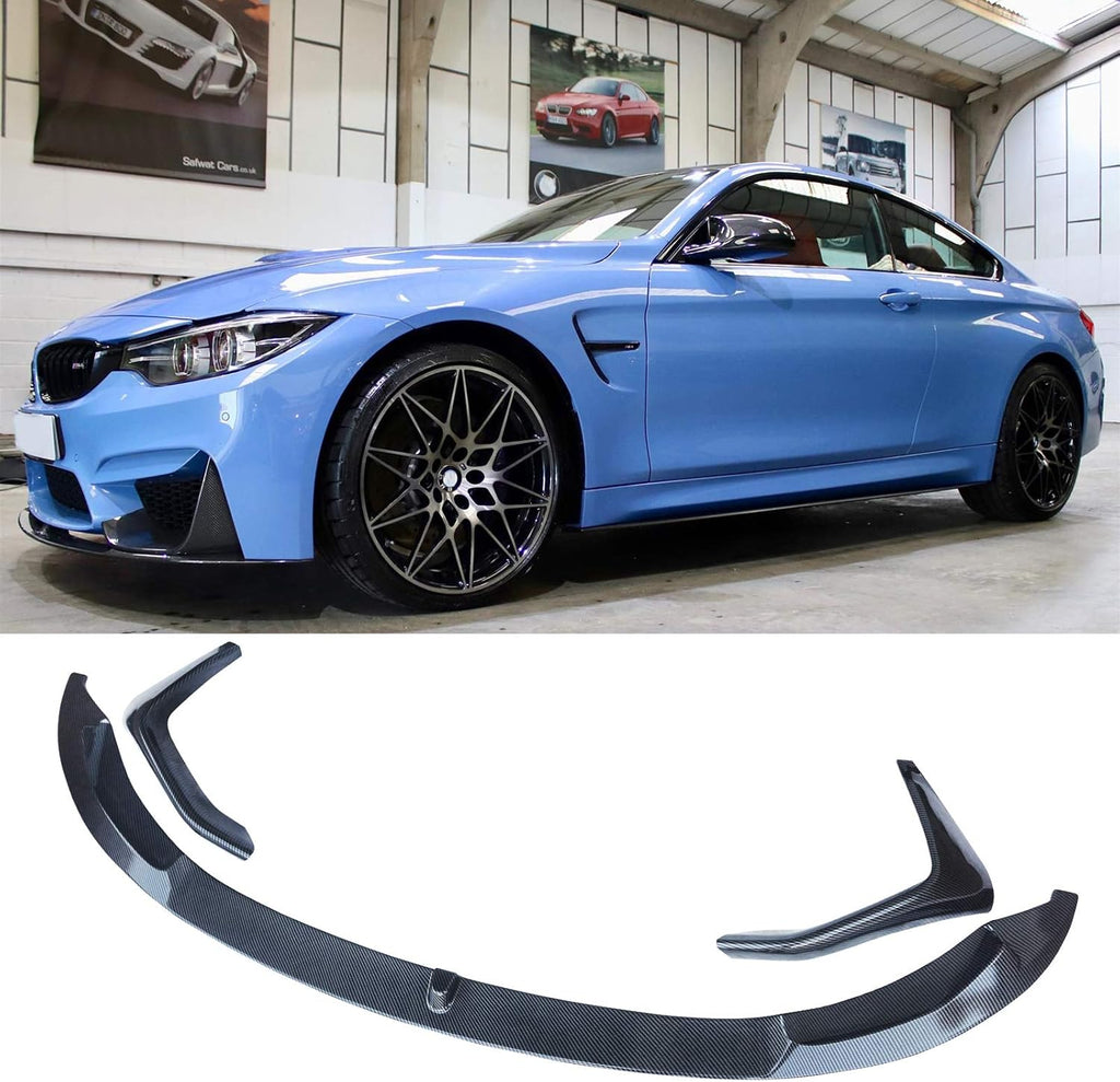 ABS Carbon Fiber Front Bumper Spoiler Splitter D423626