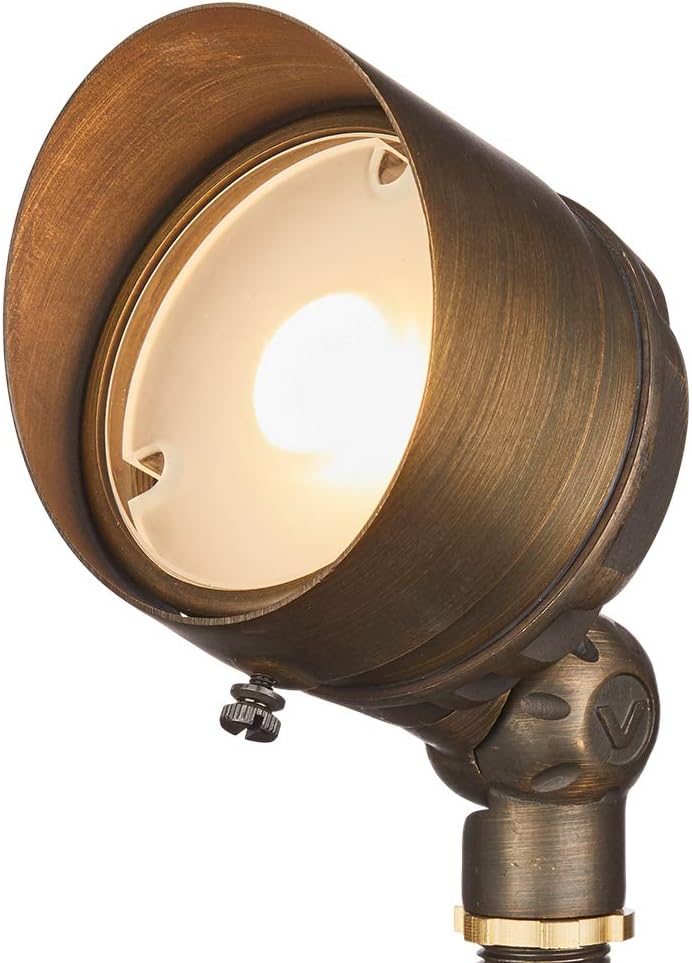 Bronze Cast Brass Outdoor LED Spotlight D9415