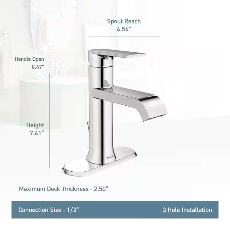 Bronze Gold Single Handle Bathroom Faucet 2-pack I336