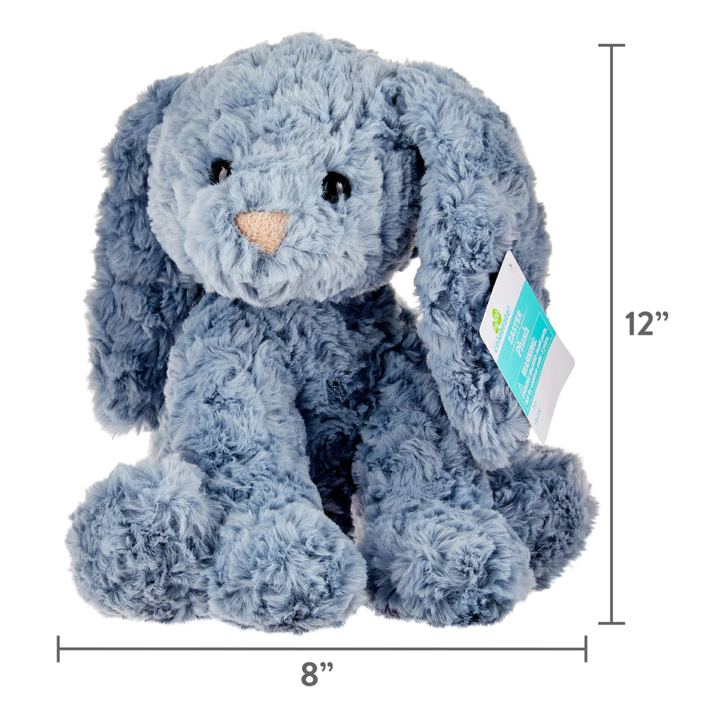 Fluffy Blue Bunny Plush T838508