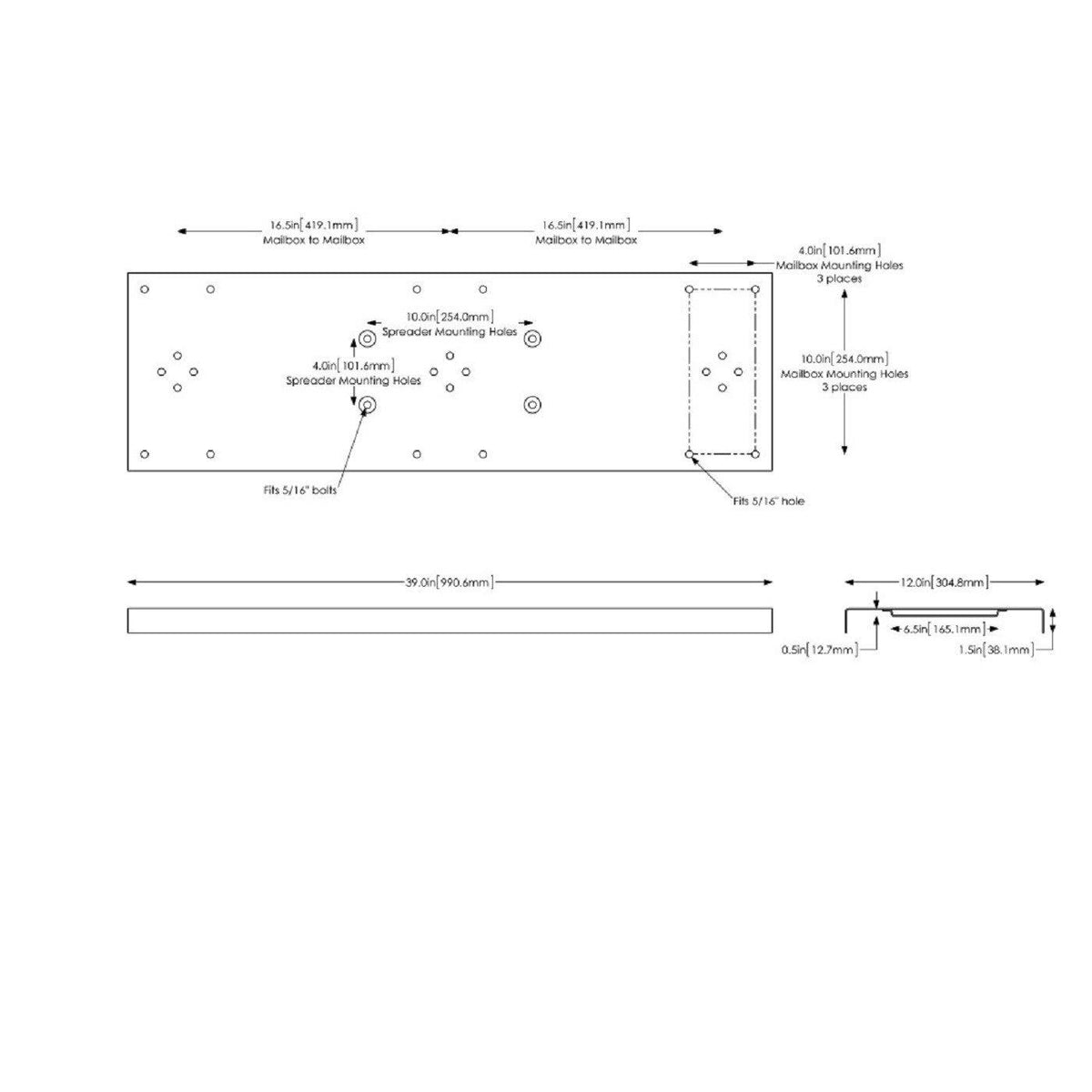 Sand Spreader Plate K669449
