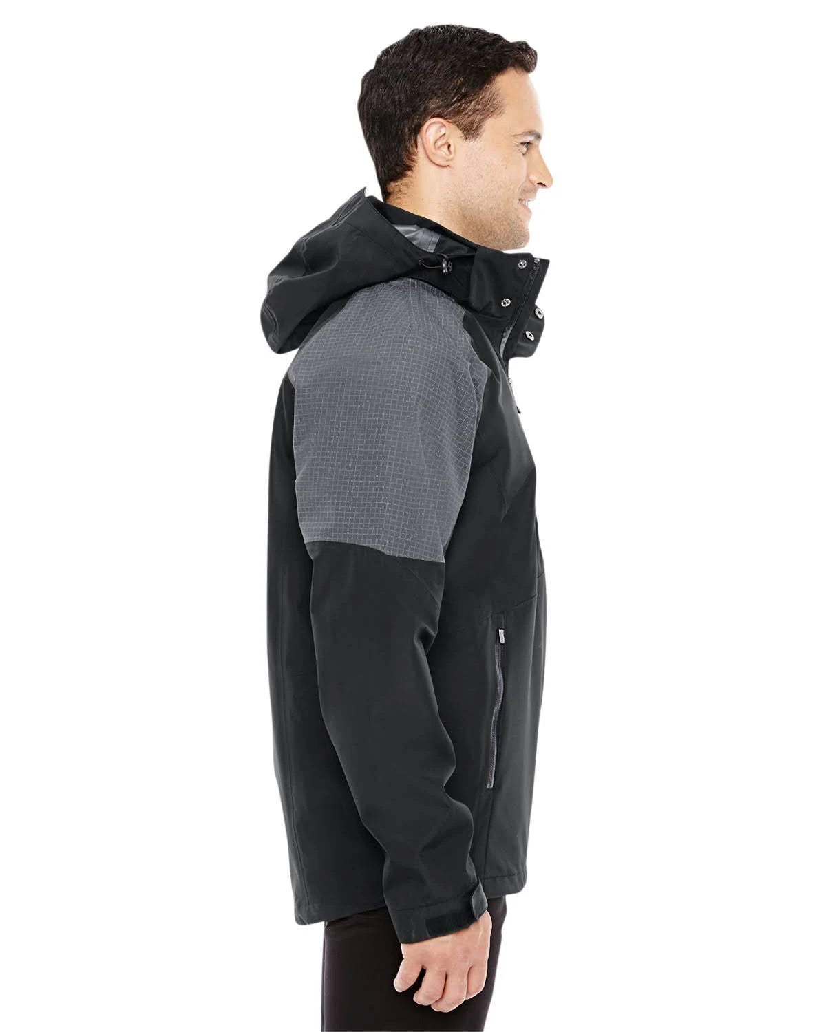Black Carbon Seam-Sealed Shell Jacket K3462