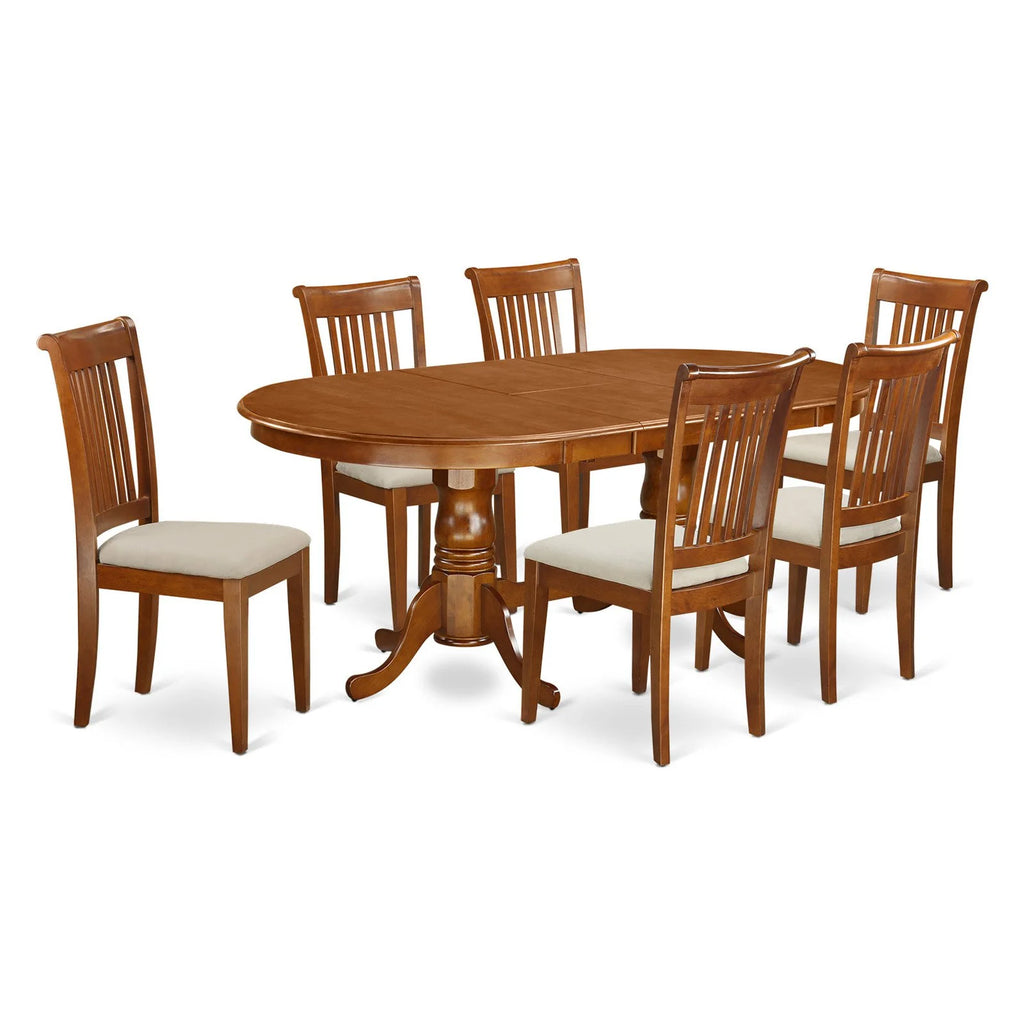 7 Pc Dining Table Set L8991
