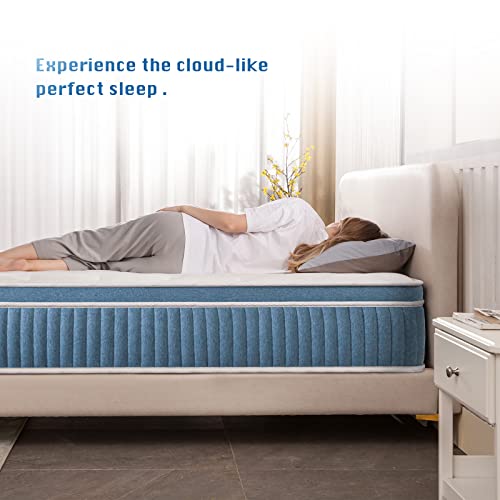 Queen 12 Inch Hybrid Gel Memory Foam Mattress Z348992