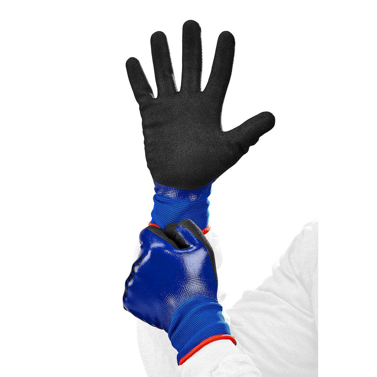 Nitrile Dipped Water-Resistant Gloves Large S28563