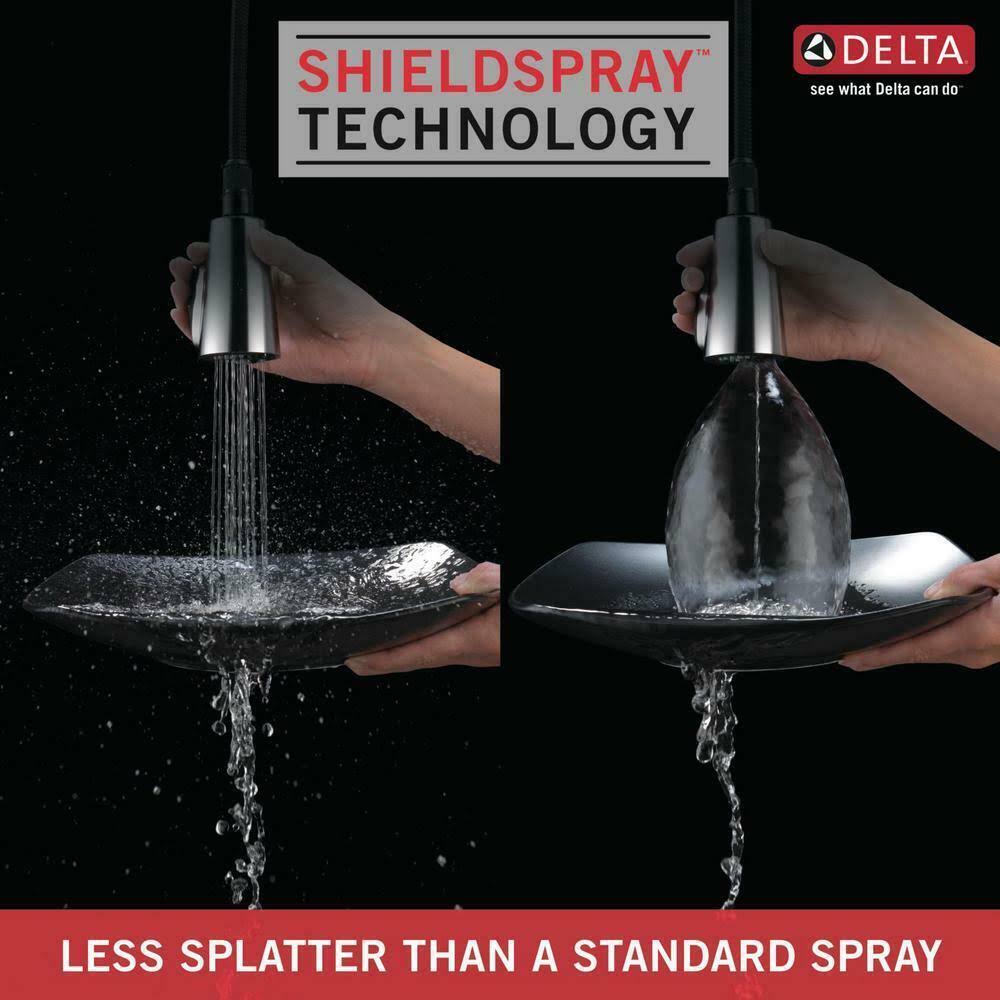 Arctic Stainless Pull-Out Spray Kitchen Faucet C531042