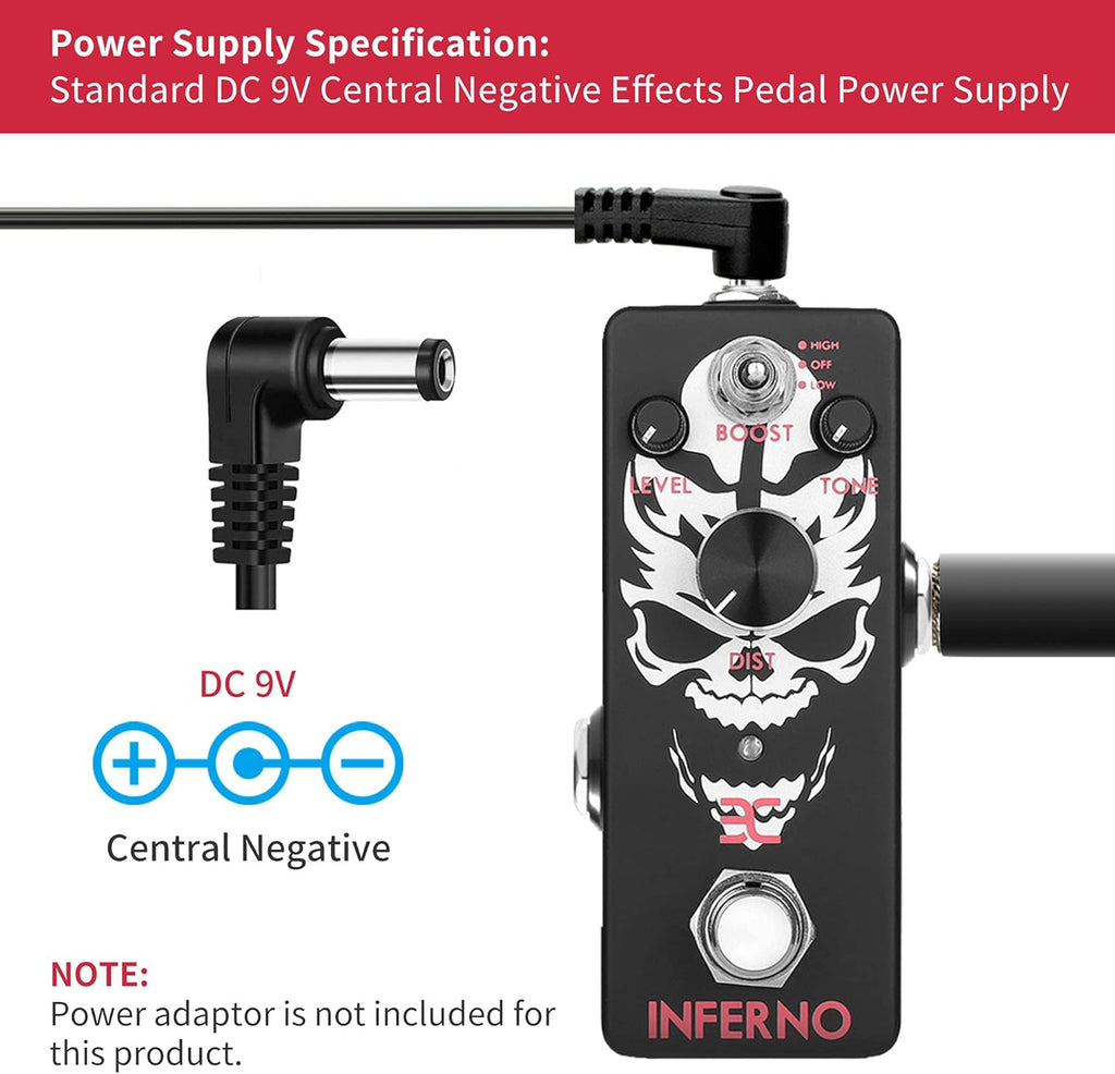 Metal Distortion Pedal Pack of 2 O8057