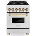 24 2.8 cu. ft. Dual Fuel Range Stainless Steel J4766