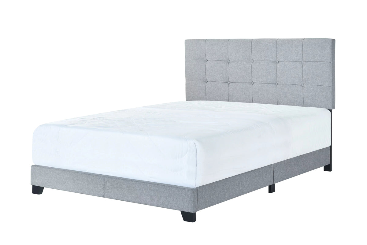 Gray Queen Panel Bed H292534