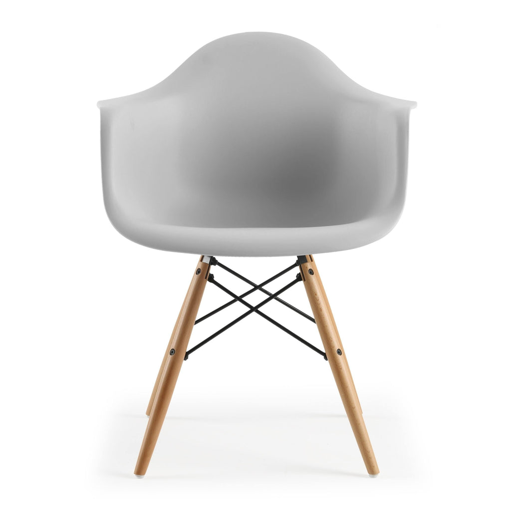 White Arm Chair J2365